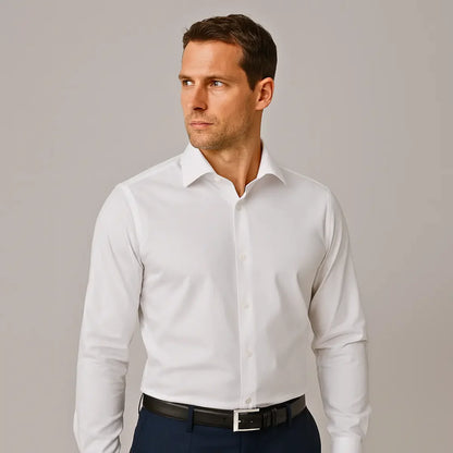 Mavendi slim fit wrinkle-free shirt