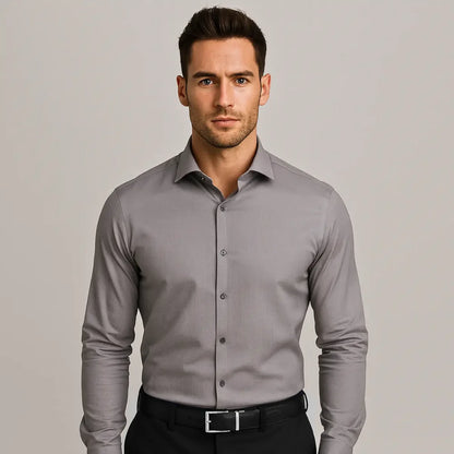 Mavendi slim fit wrinkle-free shirt