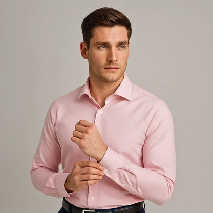 Mavendi slim fit wrinkle-free shirt
